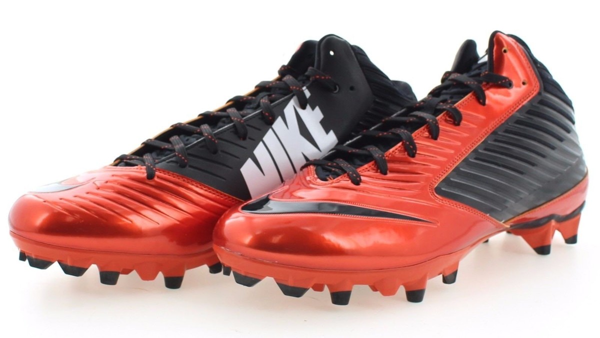Nike 643155 Vapor Speed Mid TD Mens Molded Football Sports Cleats
