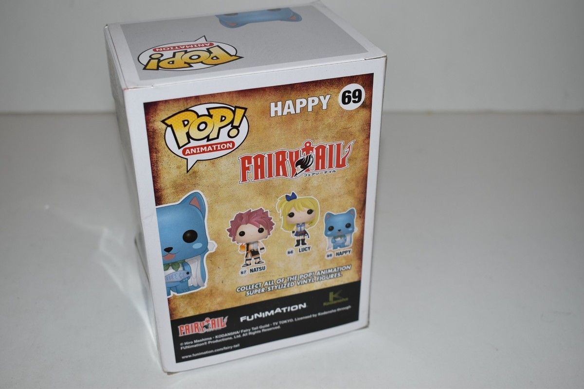 FUNKO POP! HAPPY #69 FAIRYTAIL POP ANIMATION (KZW31) | eBay