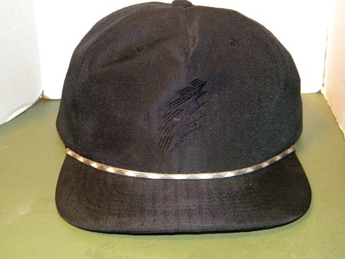 Wookles & Co lighting bolt  Snapback Hat, Black,