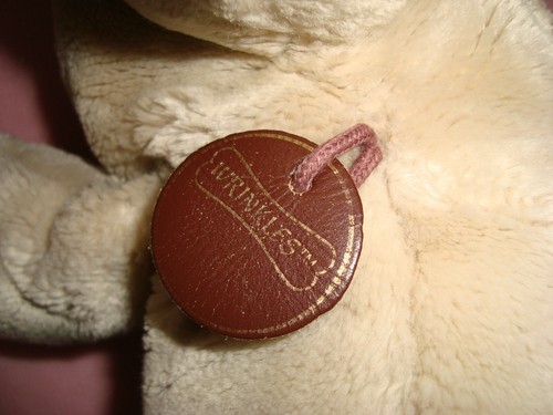 Wrinkles Dog Ganzbros Puppet cream colored 1981 Plush 18" AS IS - Imagen 10 de 11