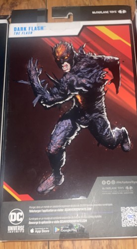 DC Multiverse lot of 3 McFarlane Figures: Dark Flash, The Flash, King Shazam! - Picture 9 of 10