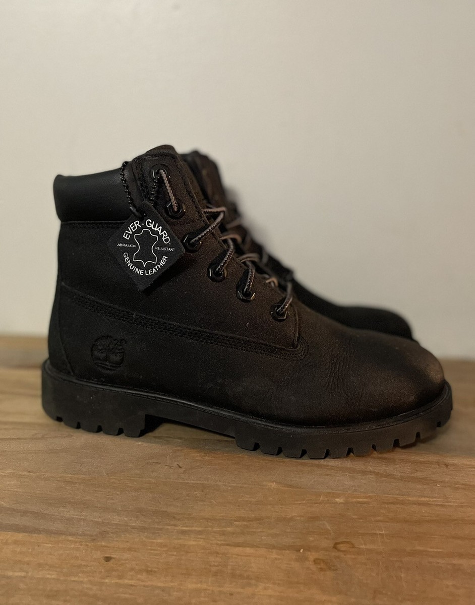 Timberland 6 Inch Premium Waterproof Boots Black Leather  display picture 2