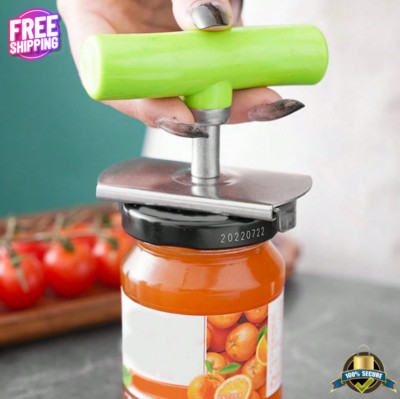 Multi-Function Adjustable Bottle Cap Opener, Labor-Saving Jar & Screw Can Opener