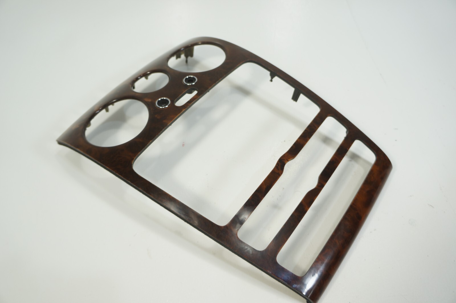 06-12 Bentley Continental Radio Dash Head Unit Navigation wood trim garnish