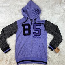 University of St. Thomas Light Weight Sweatshirt Hoodie Full Zip Size Small NWT