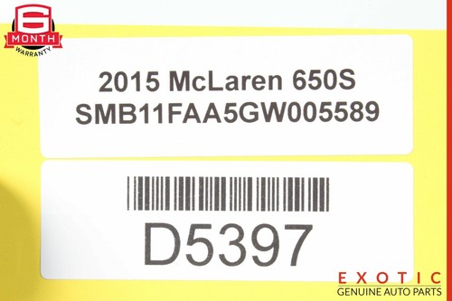 15-17 McLaren 650S AC A/C Climate Control Module OEM - Bild 7 von 7