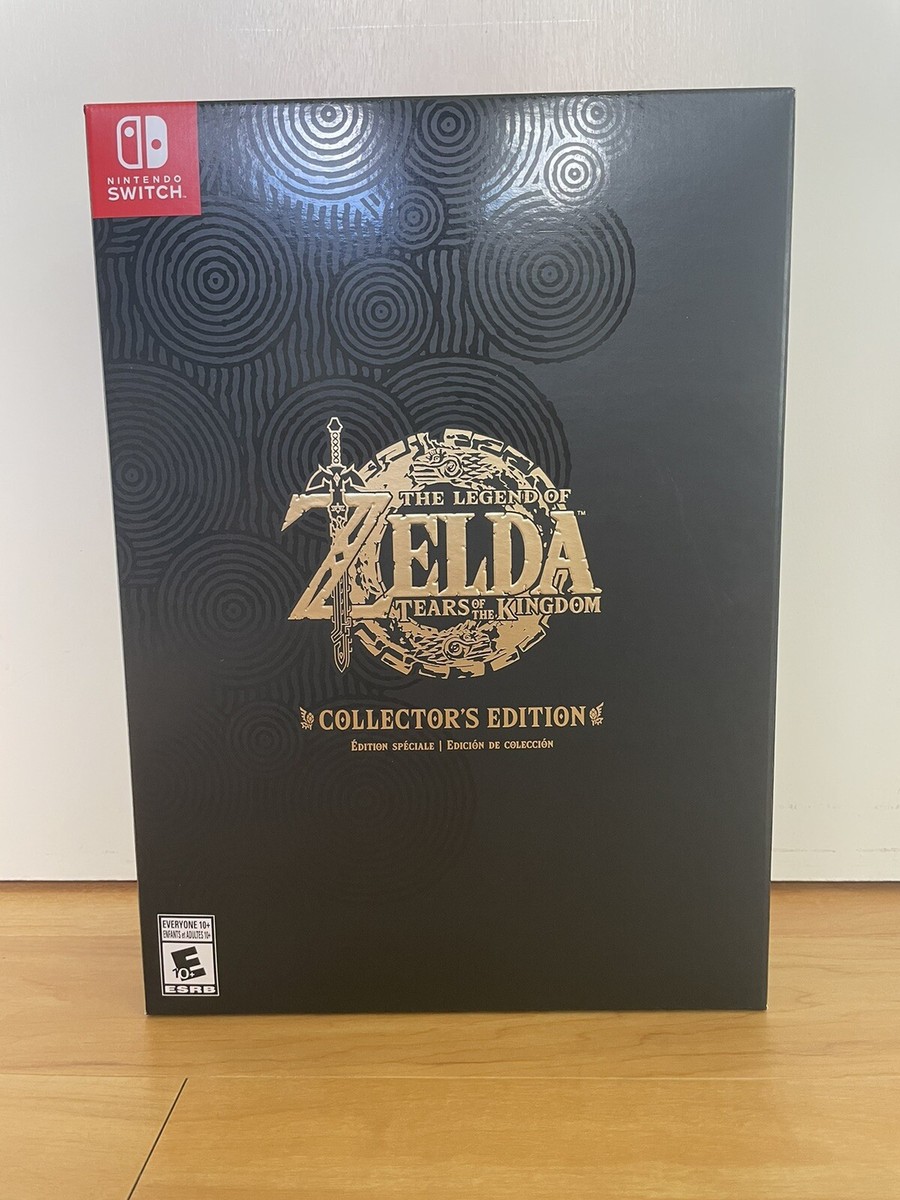 Nintendo Switch Legend of Zelda Tears of the Kingdom Collector's
