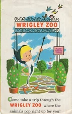 Wrigley Zoo Pop-up Advertising Piece Chewing Gum