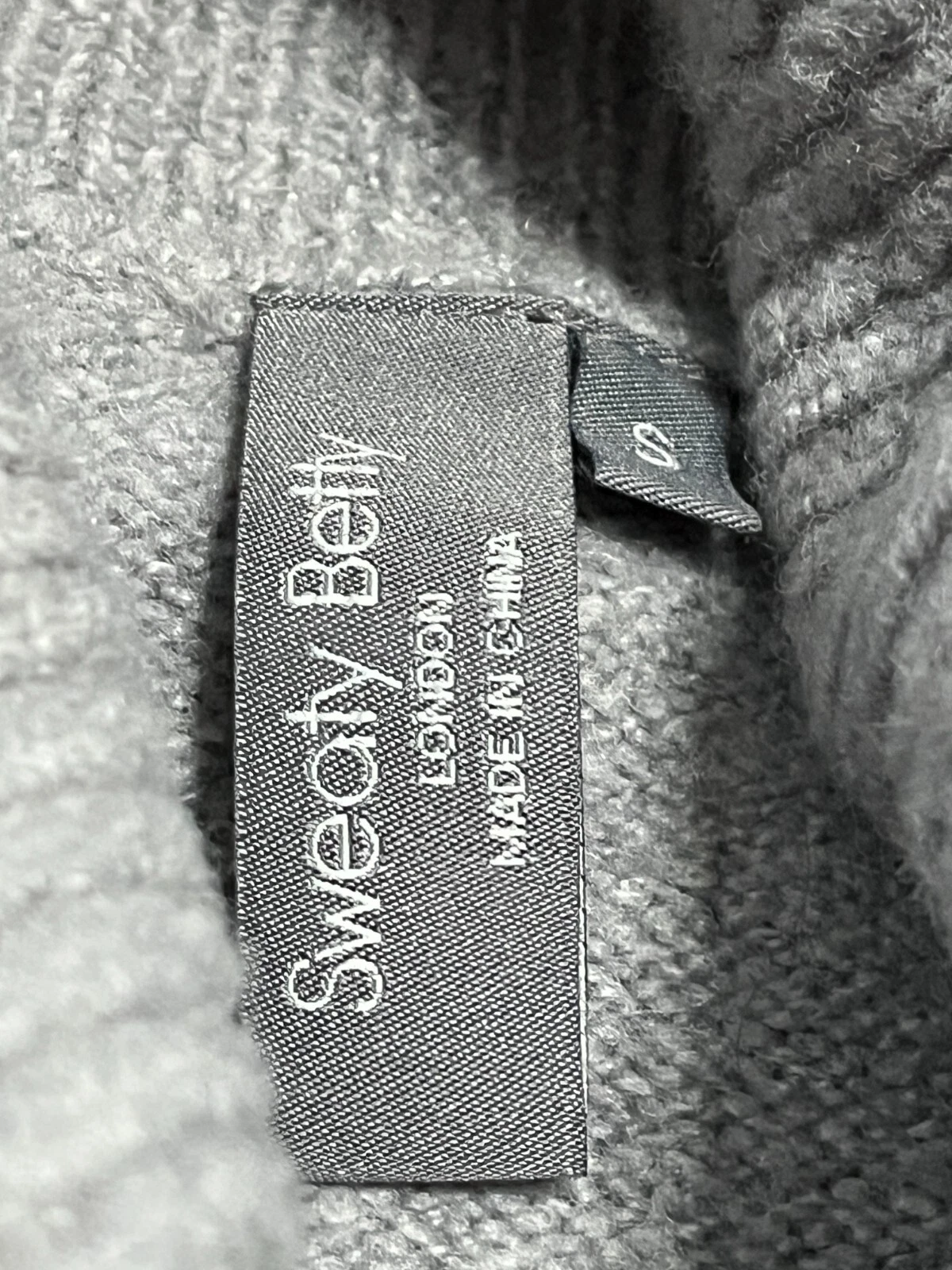 sweaty-betty turtleneck boxy soft acrylic knit sweater