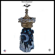 home decor vintage glass vase doll house castle star moon jar spell witchcraft