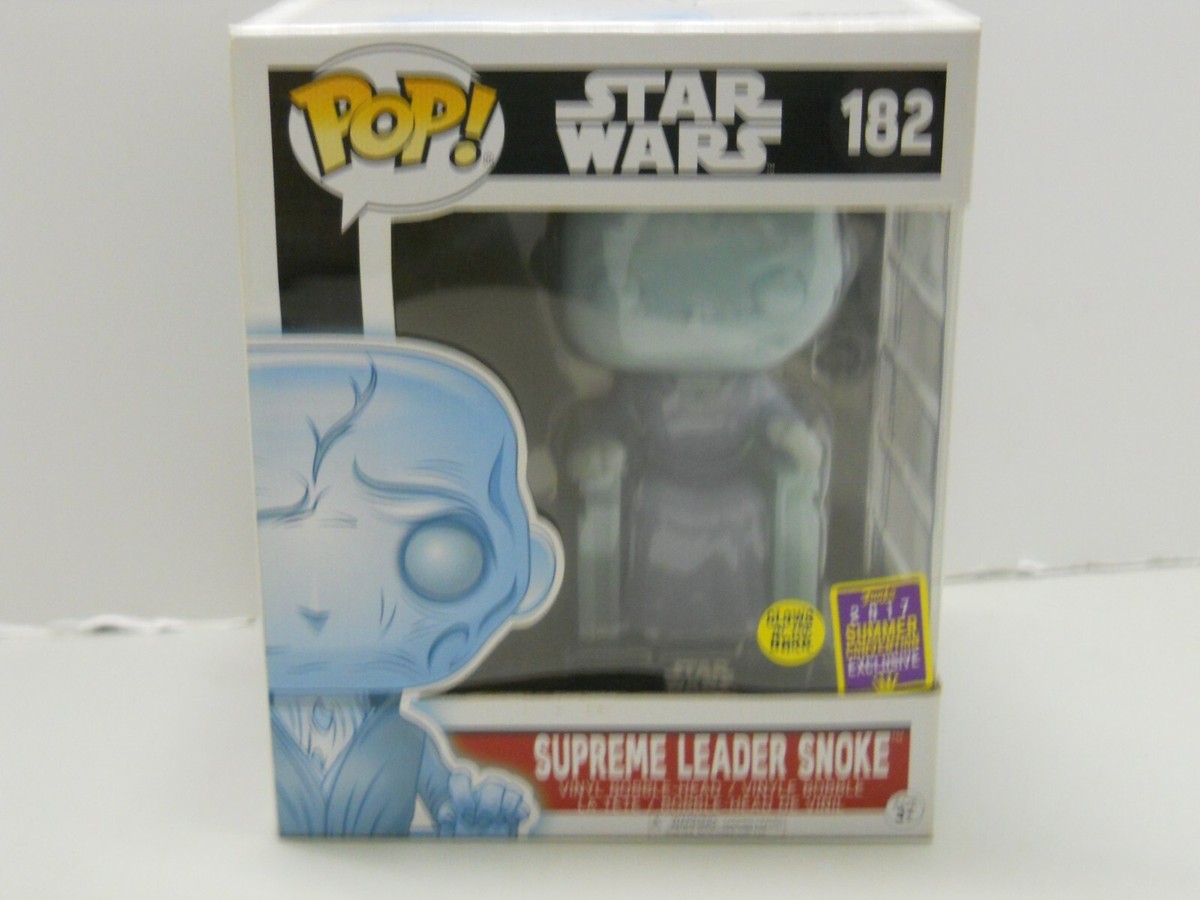 Funko POP! Star Wars #182 SUPREME LEADER SNOKE GLOWS IN DARK 