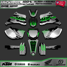 Yamaha YZ 250F/450F 2006-2009 Custom Green Graphics Kit - US Made