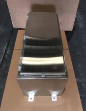 HOUSTON STOCK NEW ADALET N4X6-361515 STAINLESS STEEL ENCLOSURE NEMA 4X 36X15X15