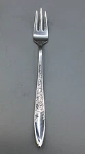White Paisley by Gorham Sterling Silver Seafood Cocktail Fork 5 7/8"
