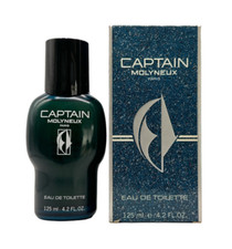 (239,99EUR/100ML) MOLYNEUX - CAPTAIN MAN/HOMME 125ML EAU DE TOILETTE NEU OVP