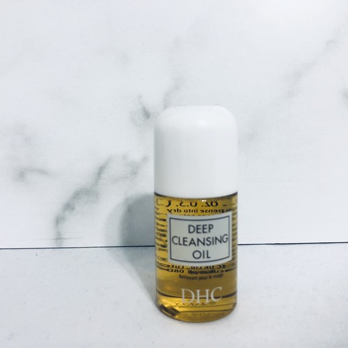Limpiador facial DHC aceite de limpieza profunda 1 fl oz 30 ml tamaño de viaje tapa giratoria Japón - Imagen 2 de 7