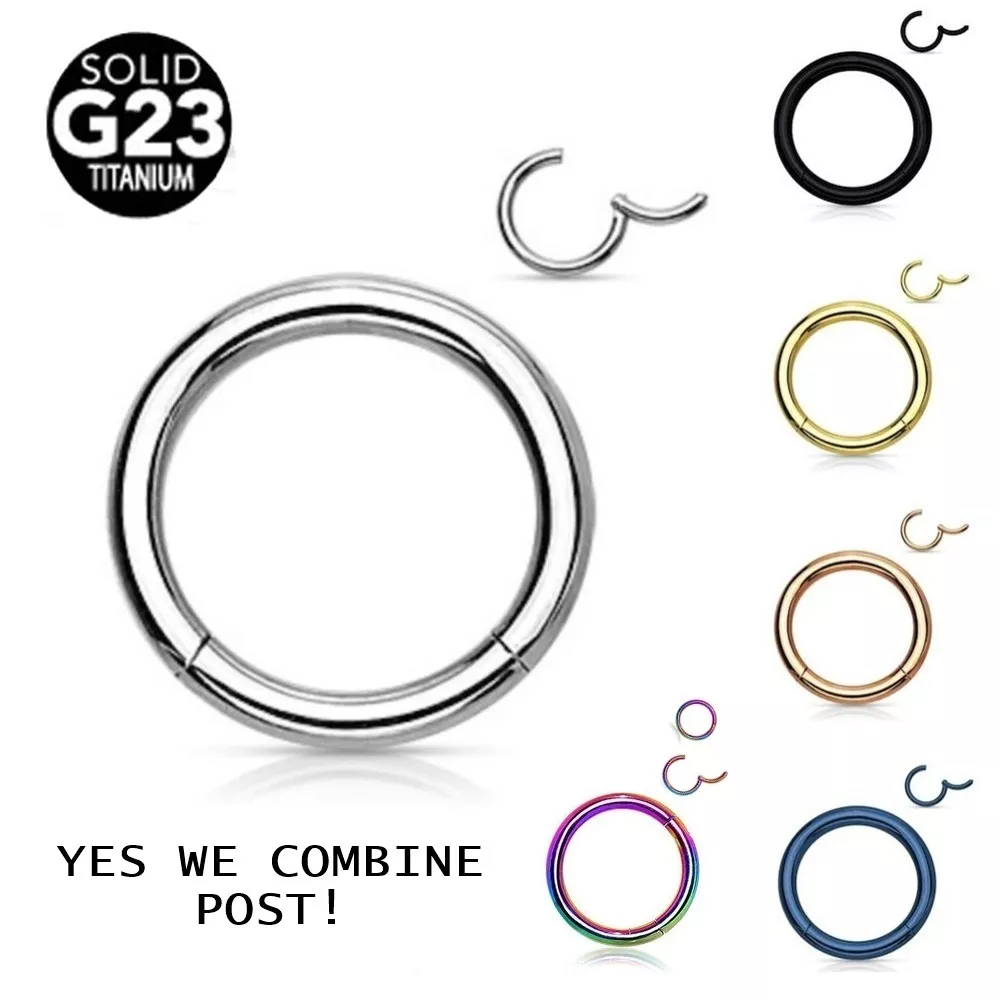 Seamless 2024 piercing ring