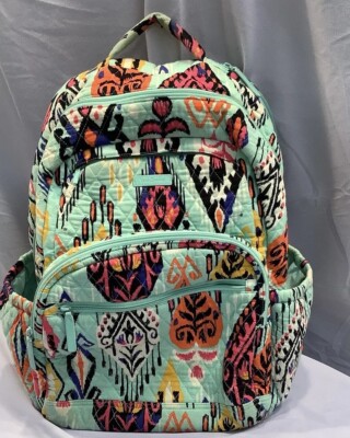Vera Bradley Essential Pueblo Backpack Laptop Travel Bag Size XL