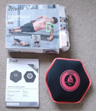 Crivit Sand Flexible Weight Training Sand Disc. Training Weight 2Kg. 23cm x 20cm