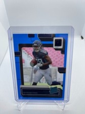 2022 Panini Clearly Donruss Hassan Haskins Rated Rookie RC Blue Titans SP 31/99