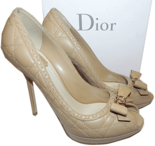 Christian Dior Cannage Pumps Quilted 