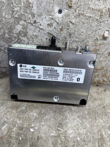 09 10 Hummer H3 Communication Module 25965167