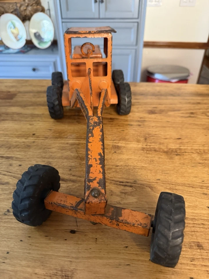 Tonka Road Grader Diesel No 600 Vintage 1950s-1960s - Image 3 of 4