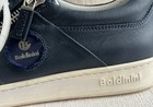 Baldinini Men’s Side-Zip Navy Leather Sneakers EU 41 Made in Italy — photo 3