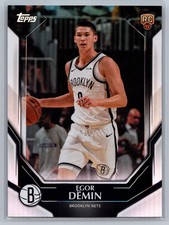 RARE Egor Demin ROOKIE CARD RC 2026 Topps Collector Box #NBA-9 Brooklyn
