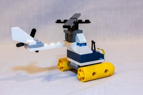 LEGO CITY: Swamp Police Helicopter (30311) - 100% Complete
