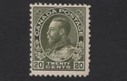Canada  #119d 20c  MNH OG   grey green   wet printing  KG V "ADMIRAL" ISSUE 1912