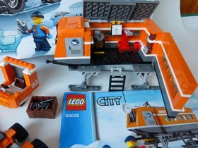 LEGO 60035 Arctic Truck with Minifigures Building Instructions Boxed Complete