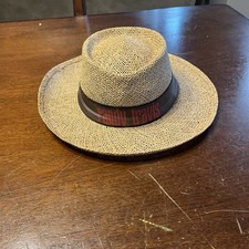 Randy Travis Straw Hat- Made In USA - Vintage