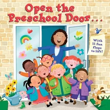 Open the Preschool Door - board book Santoro, Christopher
