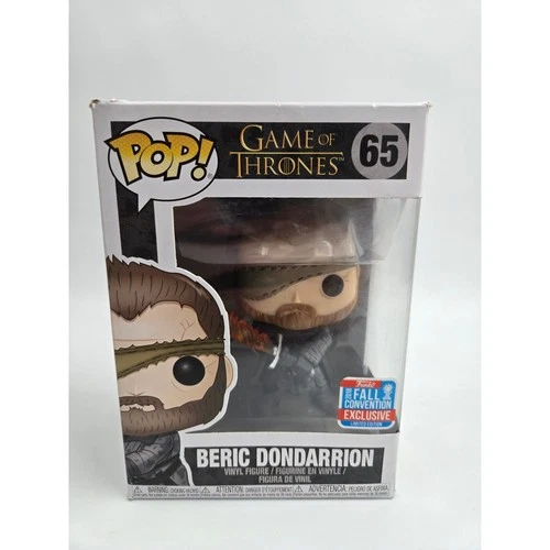 Funko Pop! Game of Thrones Beric Dondarrion #65 Fall Convention Exclusive