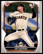 2023 Bowman Draft #BD-98 Joe Whitman