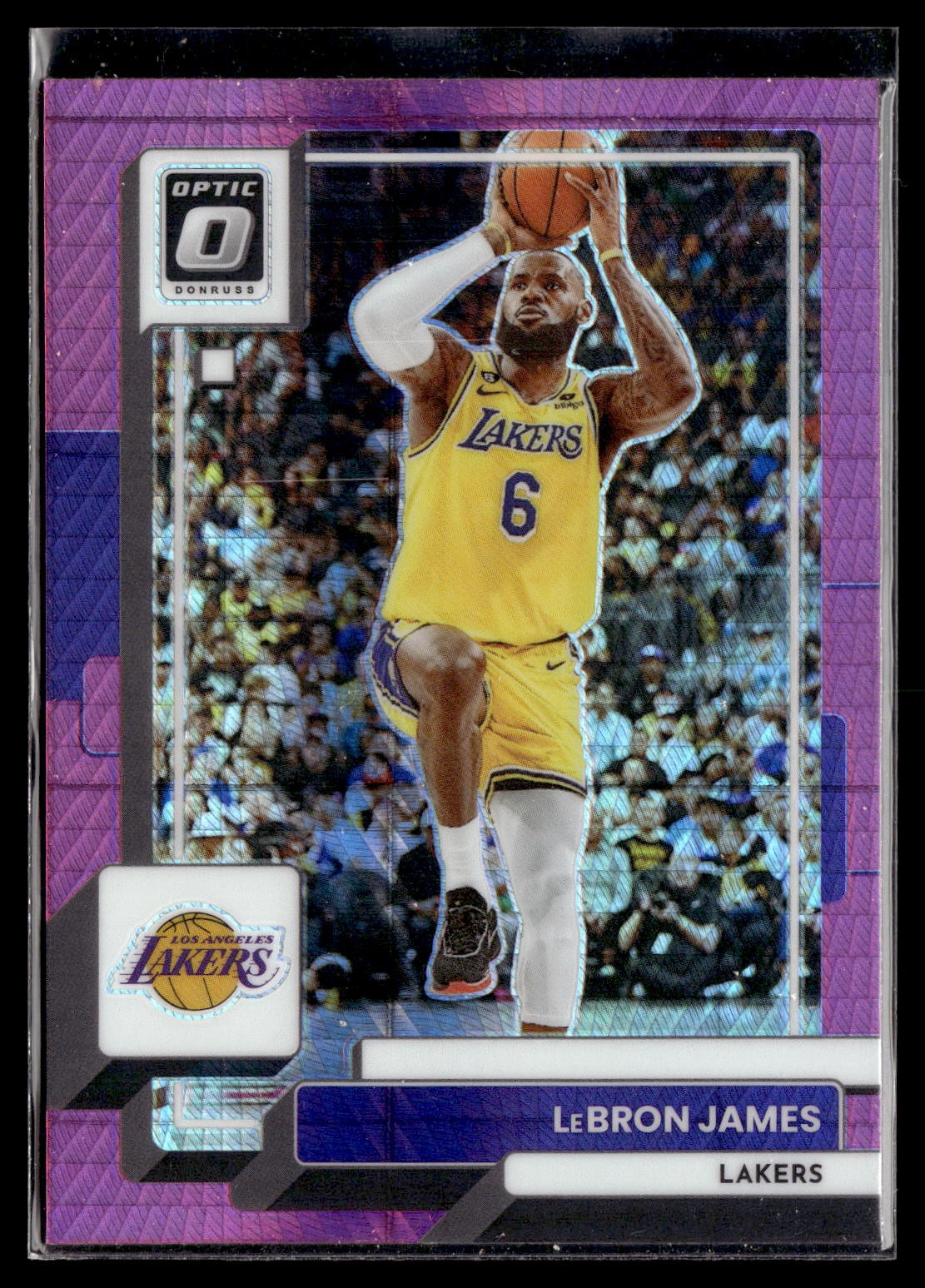 2022-23 Donruss Optic #116 LeBron James Hyper Pink