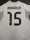 Arda Guler (Güler) Signed Real Madrid Auth Adidas Soccer Jersey Beckett BAS Auto