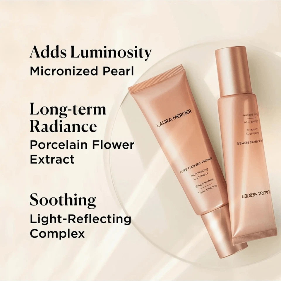 NIB- Illuminating Pure Canvas Face Primer Laura Mercier - Image 4 of 4