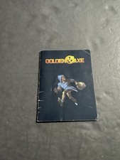 Golden axe Commodore 64 Manual Only