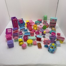 HUGE Lot SHOPKINS Accessories Mixed Seasons Playsets Cases Violet