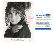Chrissy Martinez "One Life to Live" AUTOGRAPH Signed Autographed 8x10 Photo ACOA