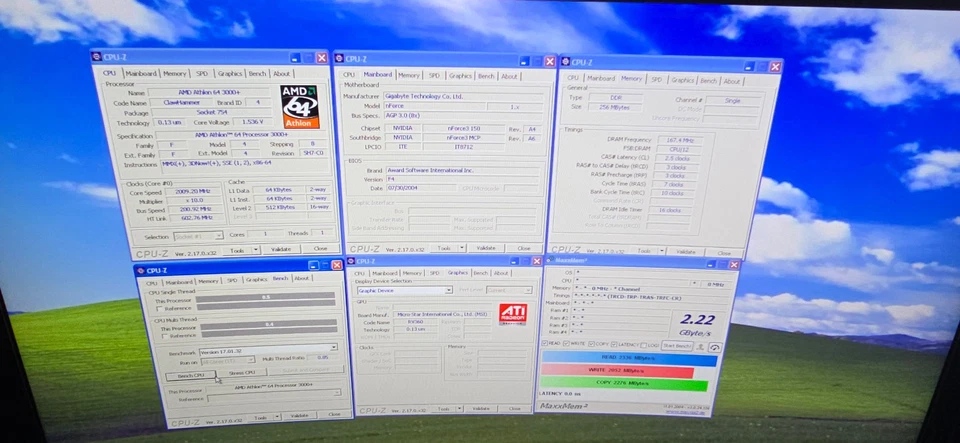 Windows-XP Satz: AMD Athlon 64 3000+ RAM HDD - Bild 2 von 4