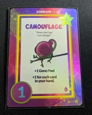 Doomlings - Rare Alternative Art Camouflage Dominant - Holofoil Foil Base Set NM