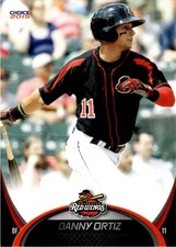 2015 Danny Ortiz Choice Minor League Rookie Rochester Red Wings