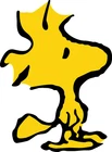 Woodstock sticker peanuts weatherproof bumper vinyl decal
