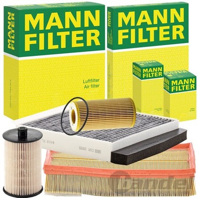 MANN FILTER INSPEKTIONSPAKET passend für VOLVO XC90 I 275 2.4 D5 163+185+211 PS
