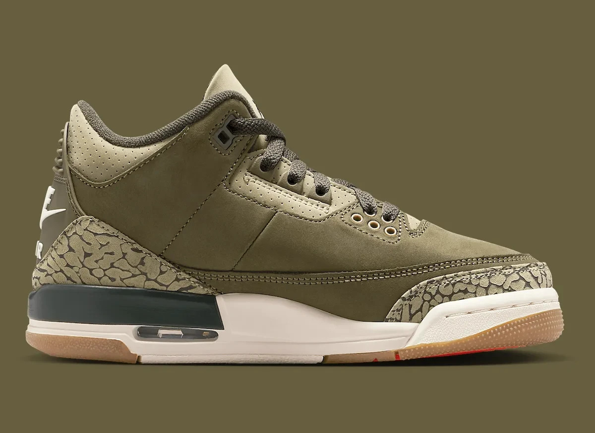 Nike Air Jordan 3 Retro Family Affair Medium Olive DM0967-202 GS