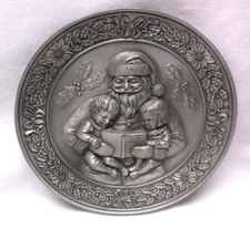 Hudson Pewter 1978 The Night Before Christmas Bedtime Story