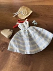 Vintage 1960's Barbie Suburban Shopper Dress Hat Bag Shoes